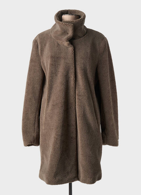 Manteau long marron DISTRICT pour femme