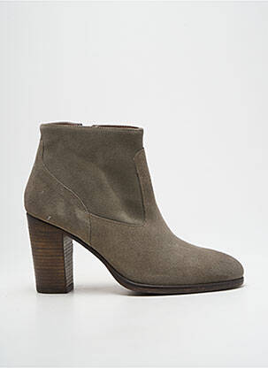 Bottines/boots talon bottier talon de 7 à 9cm gris BISOUS CONFITURE femme