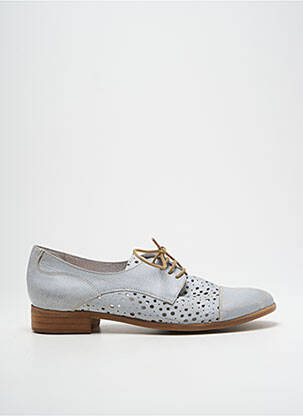 Derbies type de semelle amortissante talon plat jusqu'à 3cm gris BISOUS CONFITURE femme