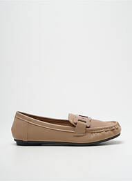 Mocassins voute plantaire talon plat jusqu'à 3cm beige SERGIO TODZI femme