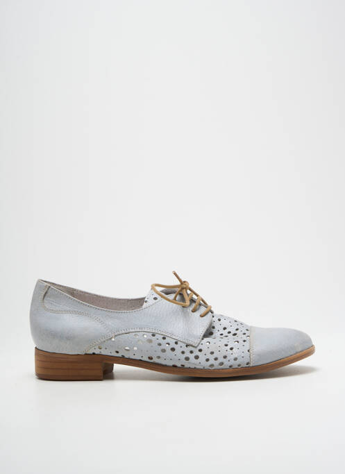 Derbies type de semelle amortissante talon plat jusqu'à 3cm gris BISOUS CONFITURE femme