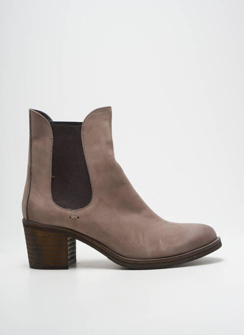 Bottines/Boots gris BISOUS CONFITURE pour femme