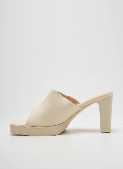Mules/Sabots beige LOLA CASADEMUNT pour femme