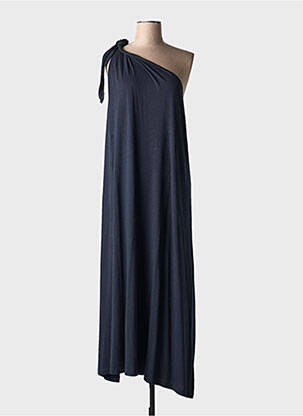 Robe longue sans manche sans manche bleu DIEGA femme