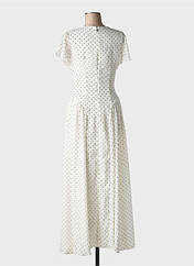 Robe longue blanc ROTATE pour femme seconde vue