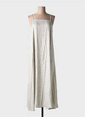 Robe longue argent DIEGA pour femme seconde vue