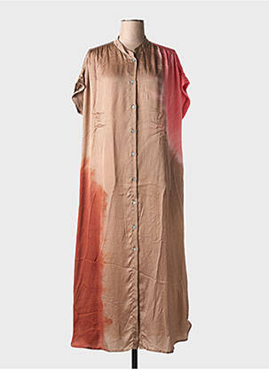 Robe longue marron NOUS ANTWERP pour femme