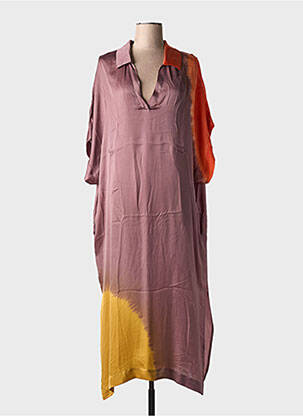 Robe longue marron NOUS ANTWERP pour femme