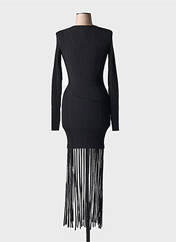 Robe longue noir GANNI pour femme seconde vue