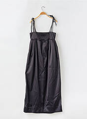 Robe longue noir GANNI pour femme seconde vue