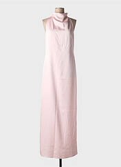 Robe longue rose ROTATE pour femme seconde vue