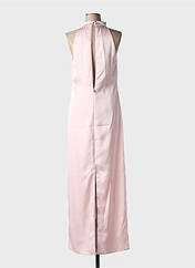 Robe longue rose ROTATE pour femme seconde vue