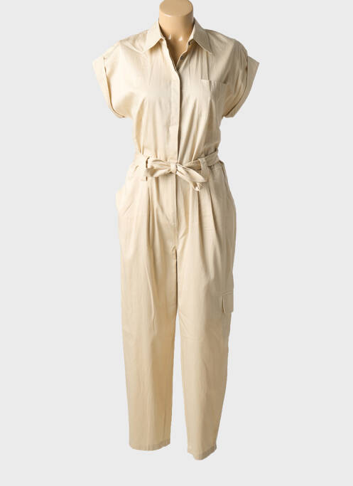 Combi-pantalon beige HANA SAN pour femme