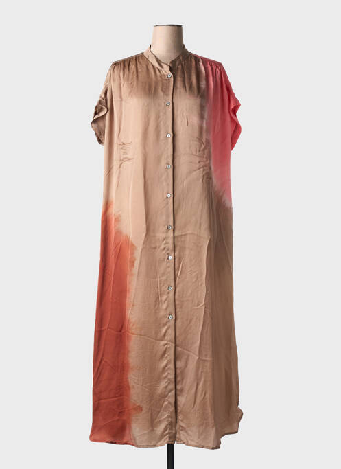 Robe longue marron NOUS ANTWERP pour femme