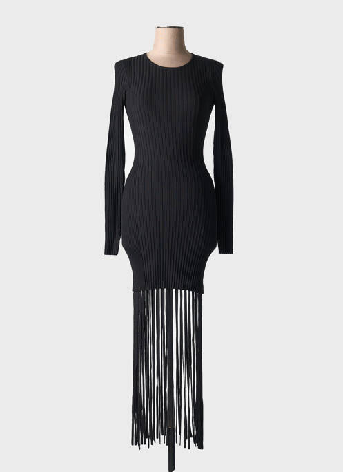 Robe longue noir GANNI pour femme