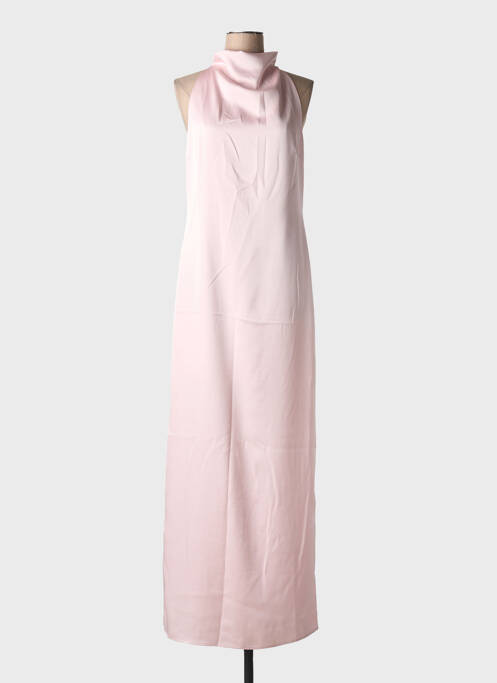 Robe longue rose ROTATE pour femme
