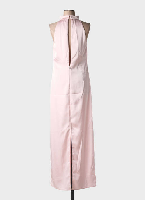 Robe longue rose ROTATE pour femme