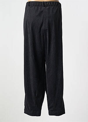 Pantalon droit stretch taille haute noir MAT. femme
