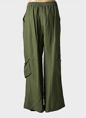 Pantalon cargo vert MAT. pour femme seconde vue