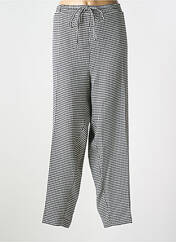 Pantalon droit noir MAT. pour femme seconde vue