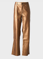 Pantalon flare or ESQUALO pour femme seconde vue