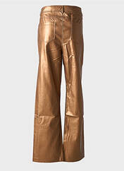 Pantalon flare or ESQUALO pour femme seconde vue