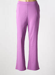 Pantalon flare violet XXLA FEMME pour femme seconde vue