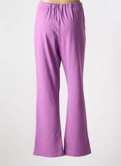Pantalon flare violet XXLA FEMME pour femme seconde vue