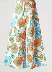 Pantalon large orange TRAFFIC PEOPLE pour femme seconde vue