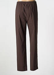 Pantalon slim marron OLIVER JUNG pour femme seconde vue