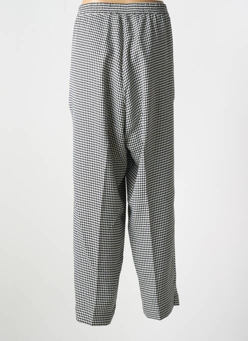 Pantalon droit noir MAT. pour femme