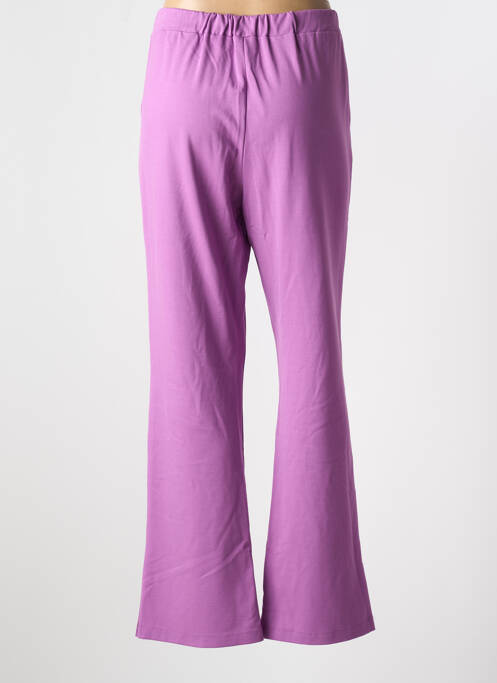 Pantalon flare violet XXLA FEMME pour femme