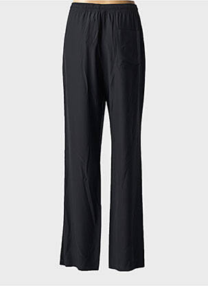 Pantalon droit tissage crêpe taille normale noir DOROTHEE SCHUMACHER femme