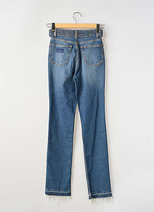 Jeans coupe slim stretch taille normale bleu GANNI femme