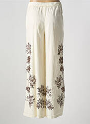 Pantalon large beige DIEGA pour femme seconde vue