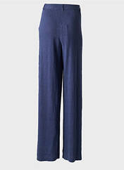 Pantalon large bleu MAJESTIC FILATURES pour femme seconde vue