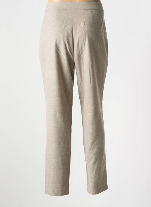 Pantalon droit marron HANA SAN femme