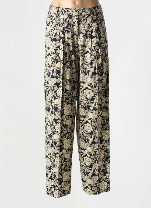 Pantalon droit noir LAURENCE BRAS pour femme