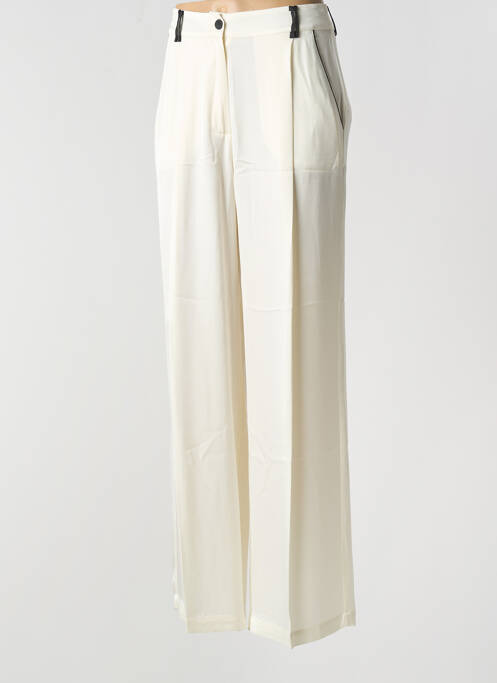 Pantalon large beige ATTIC AND BARN pour femme