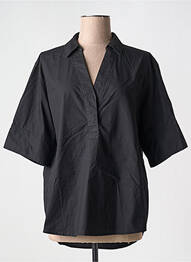 Blouse manches 3/4 manches 3/4 noir RAILS femme