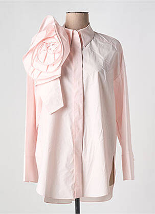 Tunique manches longues col chemisier rose DOROTHEE SCHUMACHER femme