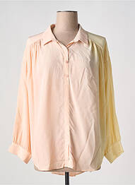 Blouse poignets boutonnés avec fente manches longues rose NOUS ANTWERP femme