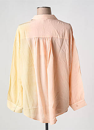 Blouse poignets boutonnés avec fente manches longues rose NOUS ANTWERP femme