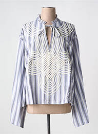 Blouse manches longues manches longues violet V.DE.VINSTER femme