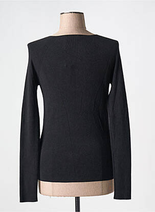 Pull coupe cintrée manches longues noir ATTIC AND BARN femme
