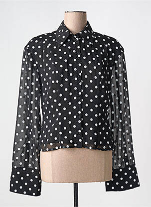 Chemisier noir ROTATE pour femme