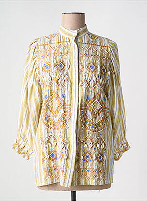 Chemisier vert V.DE.VINSTER pour femme