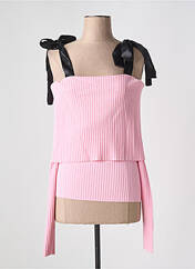 Pull rose ROTATE pour femme seconde vue