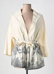 Veste kimono beige DIEGA pour femme seconde vue