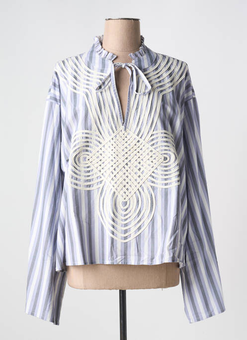 Blouse violet V.DE.VINSTER pour femme